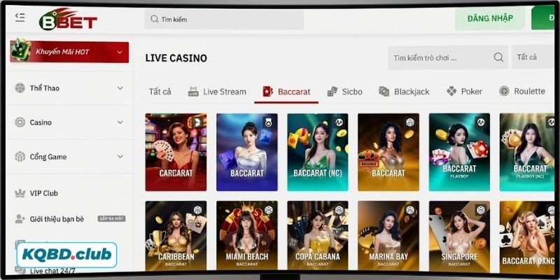 Sảnh Casino đẳng cấp Sảnh Casino đẳng cấp