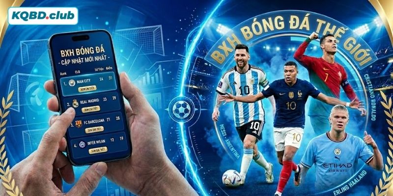 Tra cứu bảng xếp hạng đơn giản chỉ với vài cú click chuột Tra cứu bảng xếp hạng đơn giản chỉ với vài cú click chuột